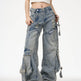 Distressed Washed Oversized Baggy Cargo Jeans Pant - EX-STOCK Canada