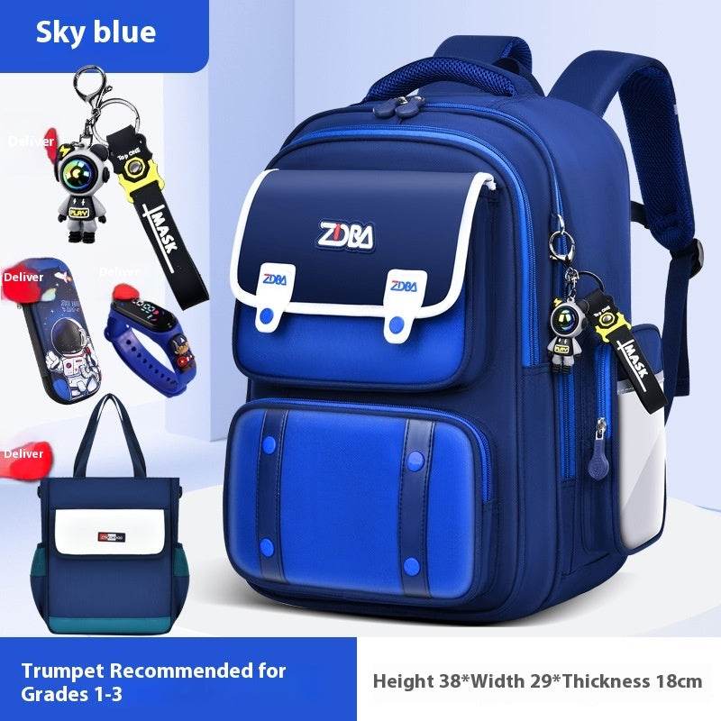 Elementary School Spine Protection Backpack Water resistant School bag - EX-STOCK Canada