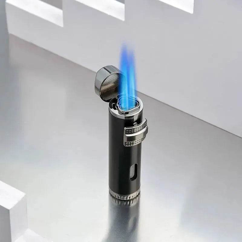 Blue High firepower Gas Cigar Punch Lighters - EX-STOCK Canada