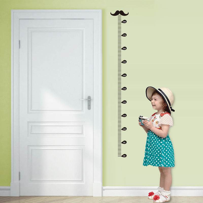 Children's Beard Height Measurement Wall Sticker - EX-STOCK Canada