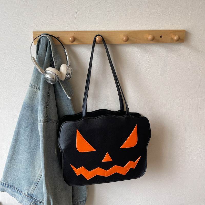 Women's Fashion Halloween Pumpkin Shoulder Messenger Bag - EX-STOCK Canada