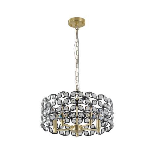 Modern Crystal Chandelier, Suitable For Living Room Round Crystal Lamp Luxury Home Decoration Lamps - EX-STOCK Canada