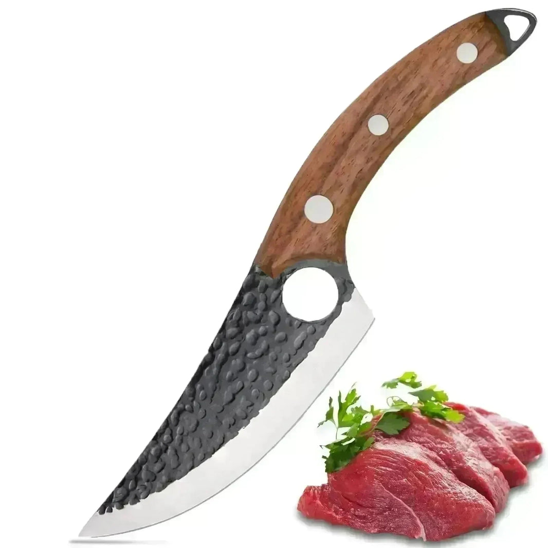 Vikings and Hand Forged Meat Cleaver Professional Chef Knife - EX-STOCK CANADA