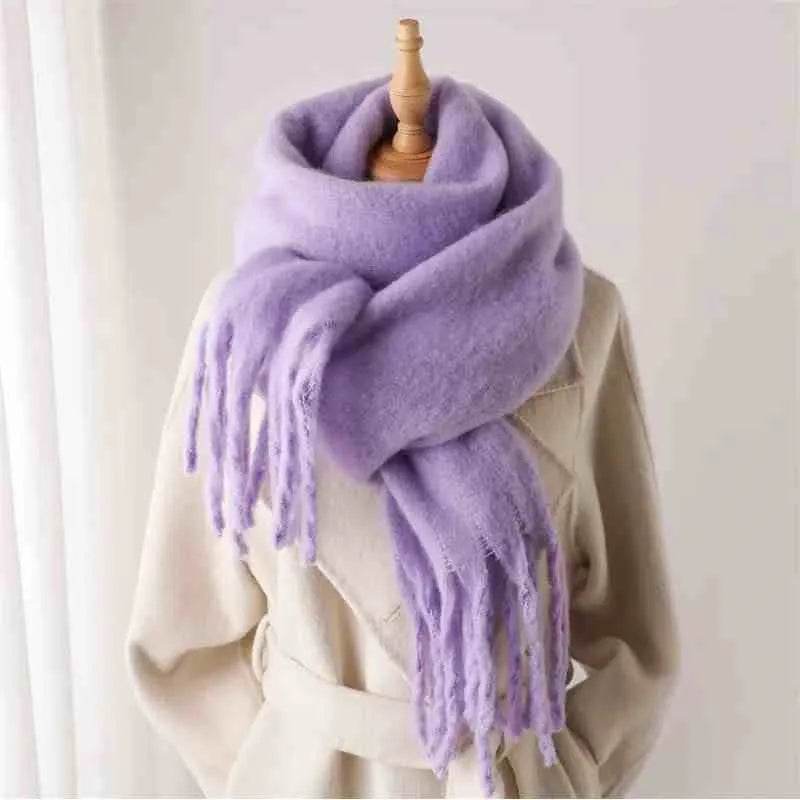 Women's Winter Scarf Cashmere Warm Soft Shawl - EX-STOCK Canada