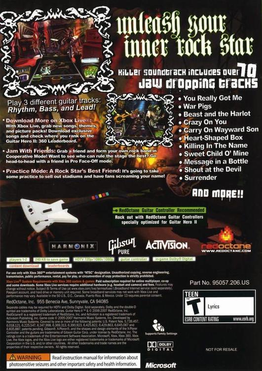 GUITAR HERO II