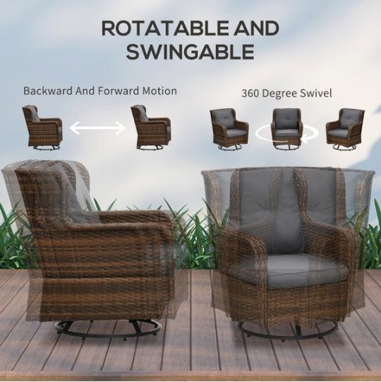 Pieces Patio Furniture Set EX-STOCK Canada
