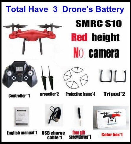 Sales Promotion WiFi 2MP Camera With S10 SMRC FPV Quadcopter Drone Helicopter UAV Micro Remote Control Toy RACER KIT Aircraft EX-STOCK Canada