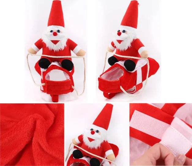 Dog Christmas Clothes Cat Christmas Clothes Pet Winter Clothes - EX-STOCK Canada