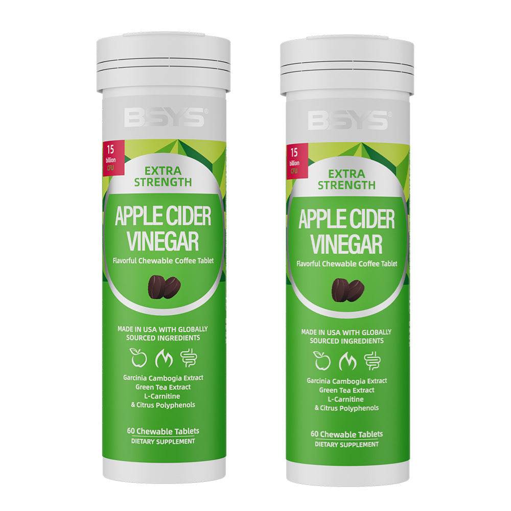 BSYS ACV Coffee Flavor These Chews Are A Game Changer Skip The Harsh ACV Taste Get All The Benefits With A Smooth Roasty Coffee Kick WellnessWins CoffeeLoversEssential - EX-STOCK Canada