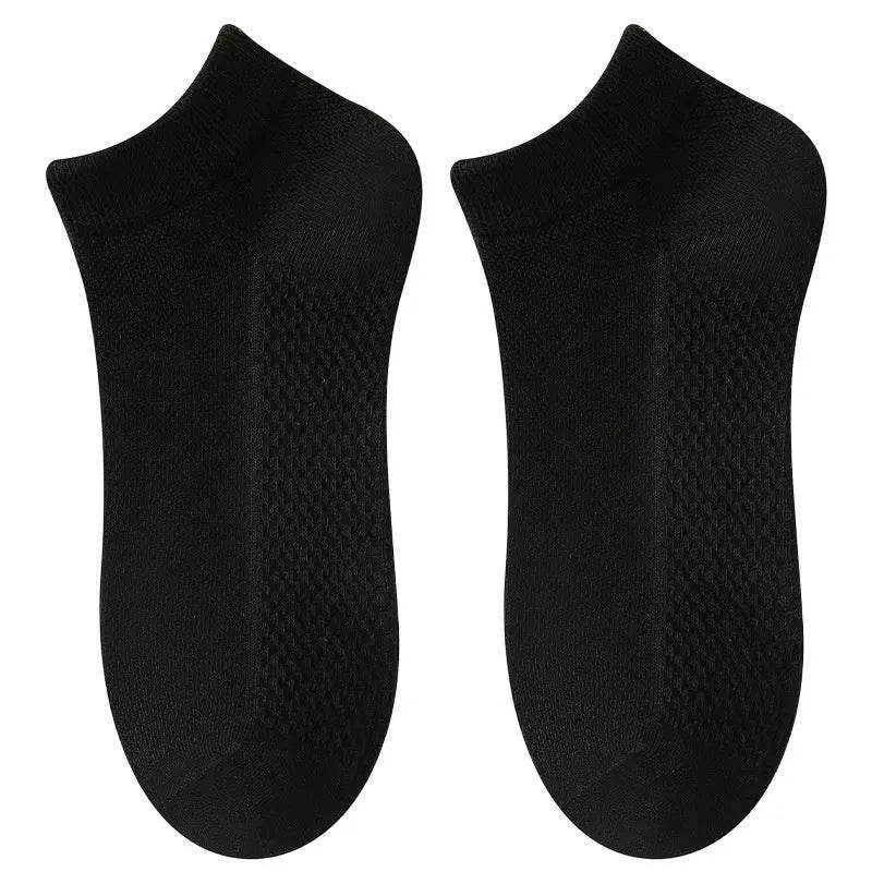 Cotton Anti-Pilling Ankle socks absorbing Invisible Tight Mesh Boat Socks - EX-STOCK Canada