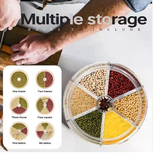 Contenitori per la conservazione del riso Contenitori per cereali Alimentari Contenitori per alimenti per animali Secchio Yikexiomi
