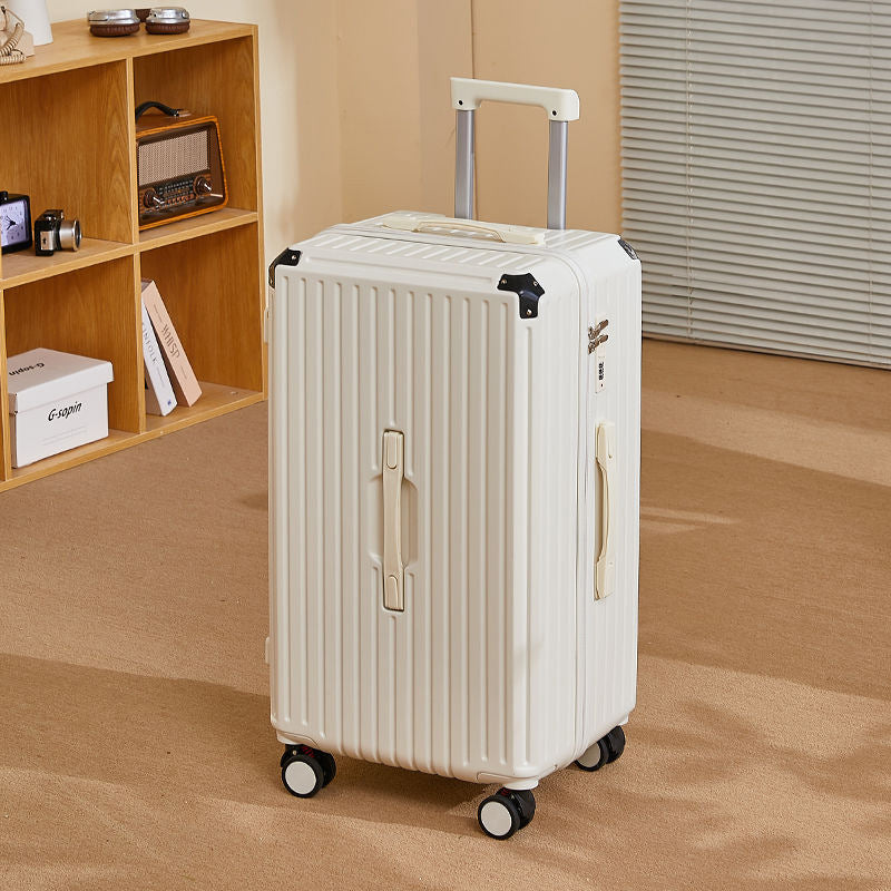 Bagage Valise Trolley Étudiant Grande Capacité Épais Solide Durable Avec Coin Renforcé Valise À Code EX-STOCK Canada
