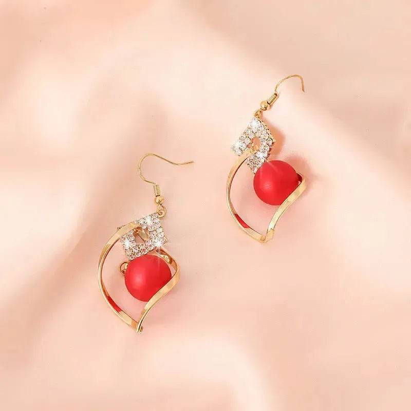 Women's Fashionable Temperamental All-match Pearl drop Earrings - EX-STOCK Canada