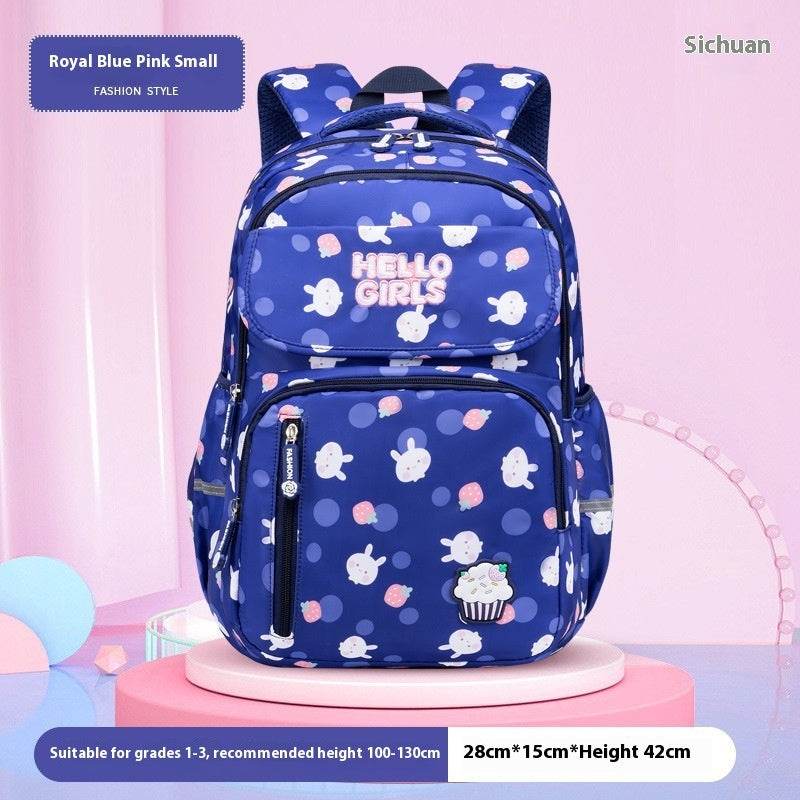 6-12-year-old Primary School Children Girls Backpack Large Capacity Schoolbag - EX-STOCK Canada