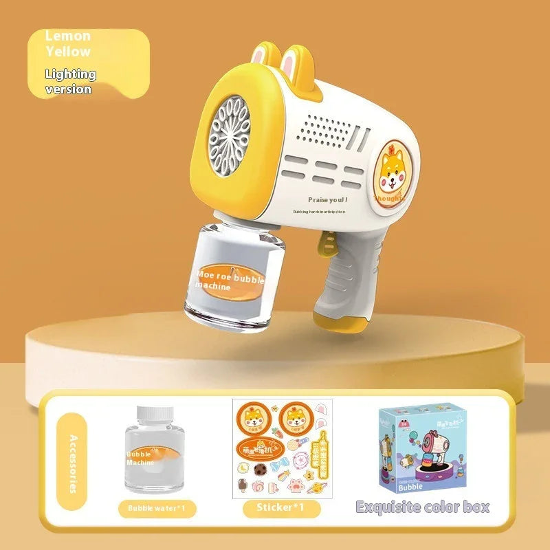 Electric Gatling Bubble Gun Children's Toys EX-STOCK Canada