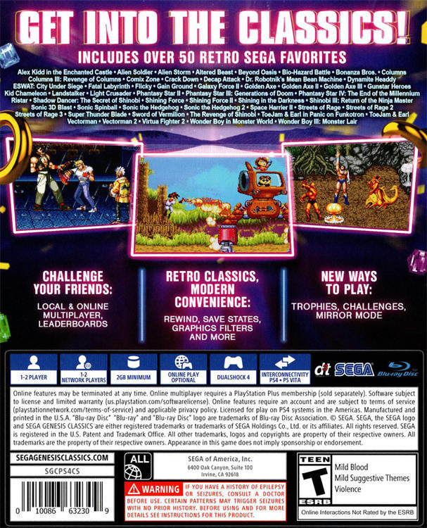 SEGA GENESIS KLASSIKER