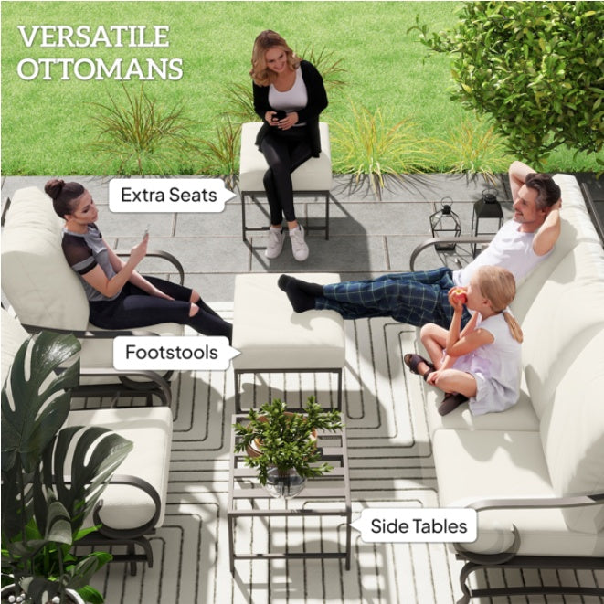 Back Yard Patio Furniture Set EX-STOCK Canada