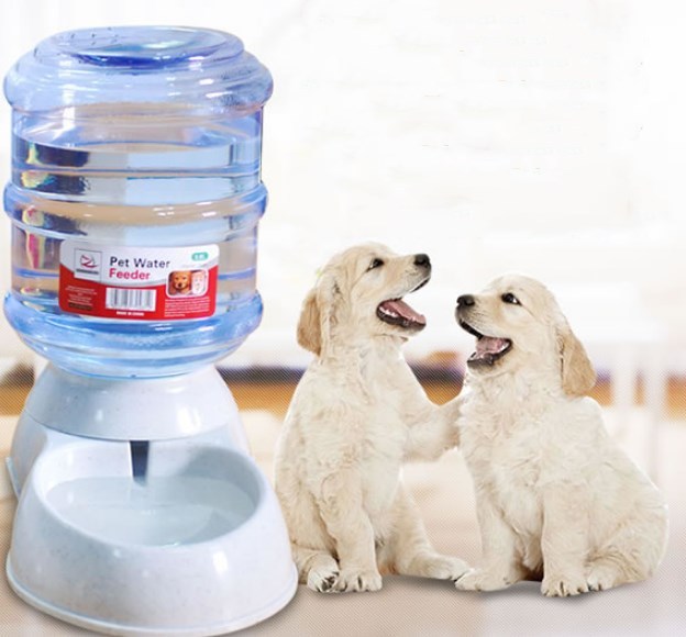 Cats Dogs Automatic Pet Feeder Drinking Water Fountains Large Capacity Plastic Pets Dog Food Bowl Water Dispenser EX-STOCK Canada