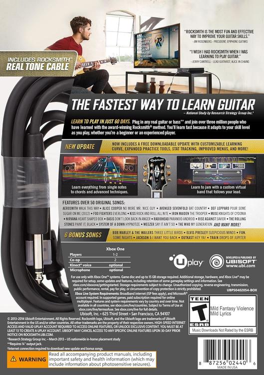Rocksmith 2014 edición remasterizada