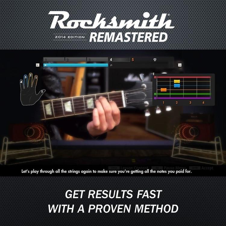 Rocksmith 2014 edición remasterizada