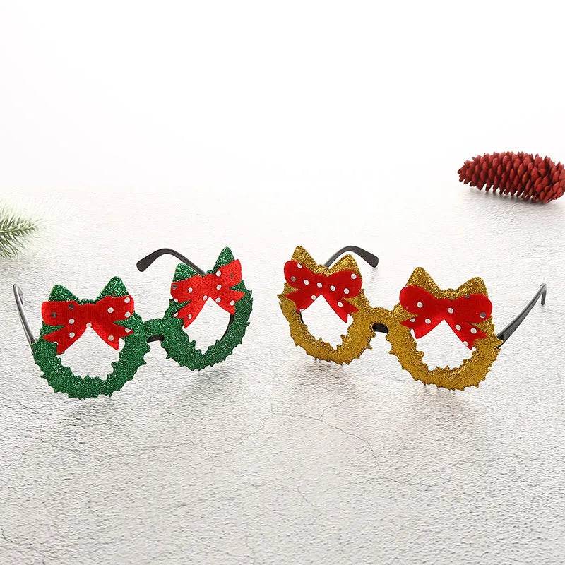 Party Christmas Children's Toys Christmas Luminous Glasses Frame - EX-STOCK Canada