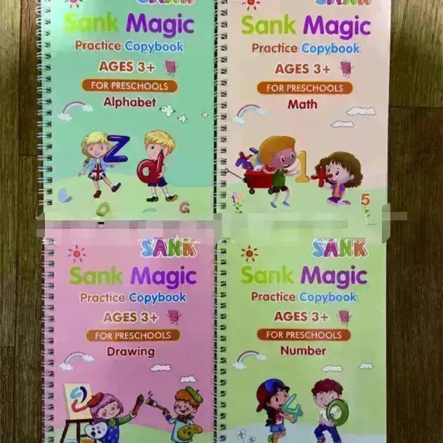 I bambini hanno affondato il libro di copia magico per bambini calligrafia Magic Pratica del copy
