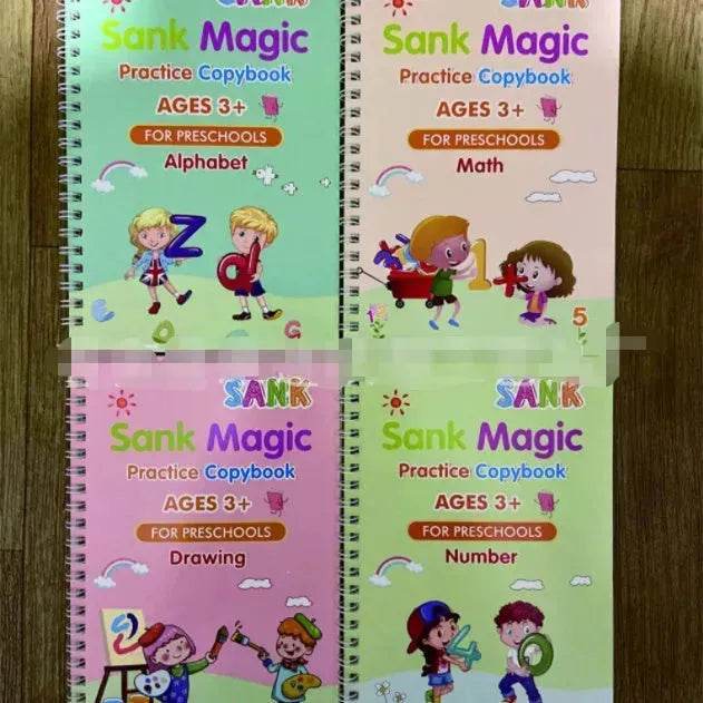 Children Sank Magic Copybook Kids Magic Calligraphy Practice Copybook - EX-STOCK Canada