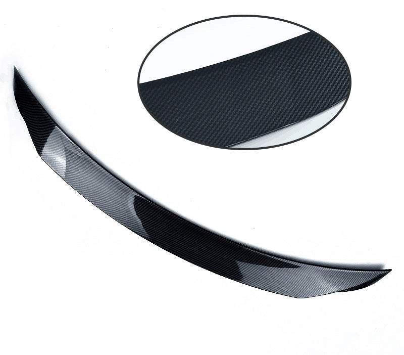 Model 14-21 Mazda 3 Exela Modified Tail Trim Sports Bright Black Tail Blade Large Fixed Wind Surrounded EX-STOCK Canada