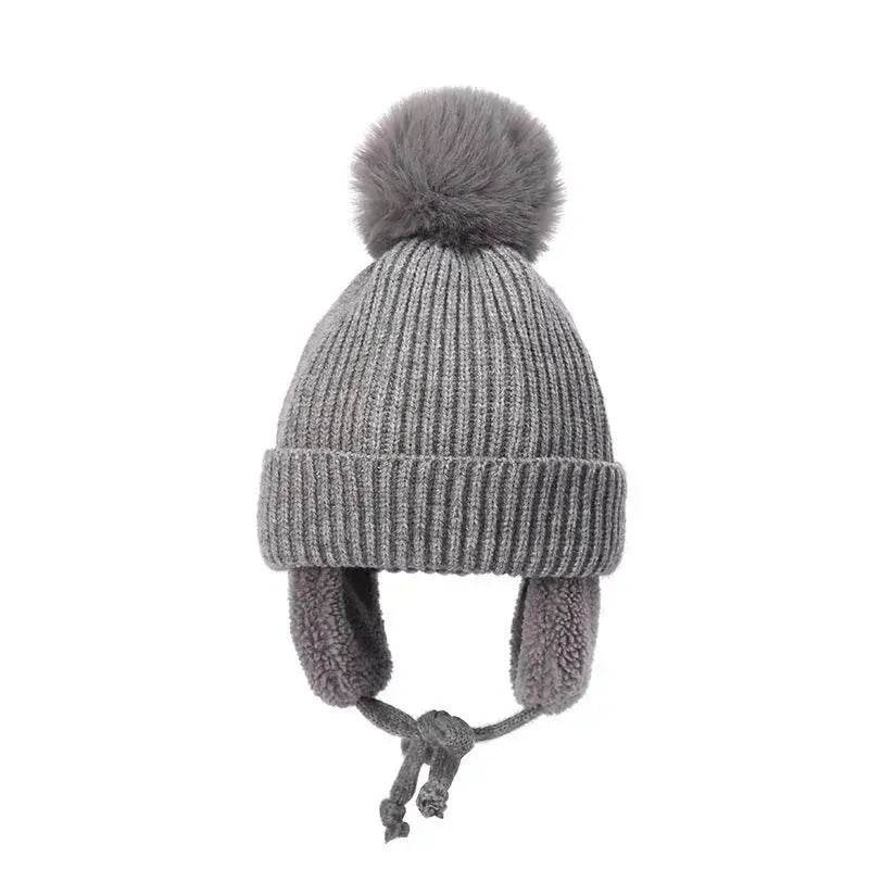 Autumn And Winter Children's Cute Knitting Wool Hat Winter - EX-STOCK Canada