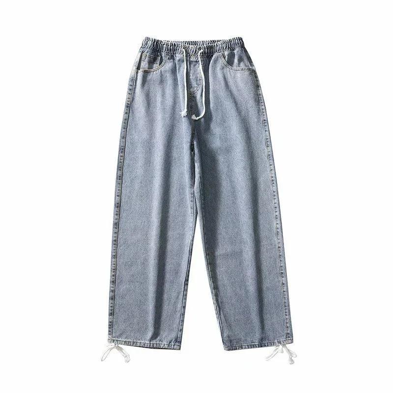 Straight Loose Autumn All-matching Draping Mop Pants EX-STOCK Canada