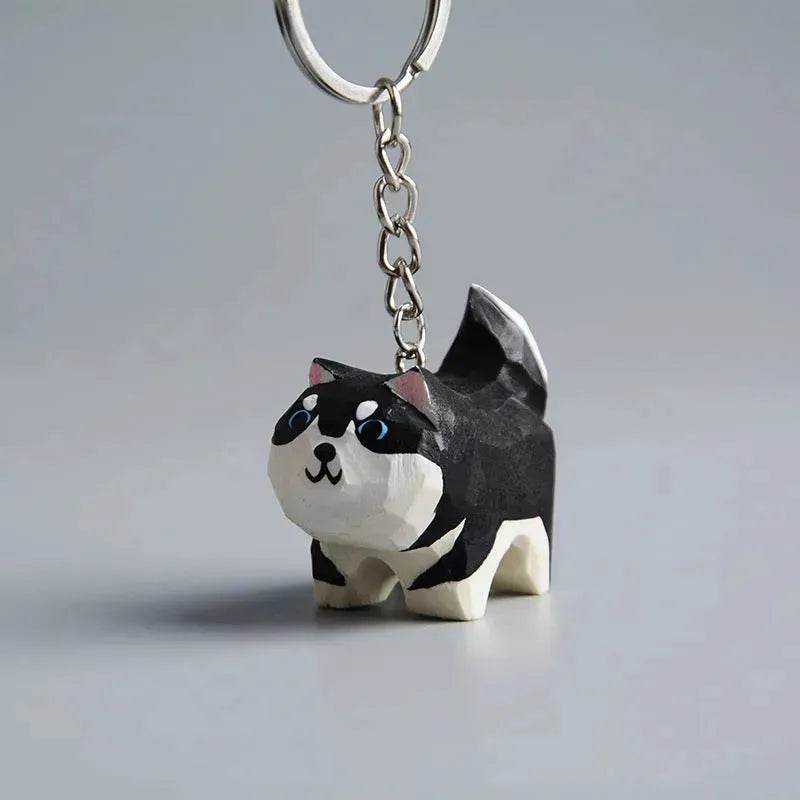 Creative Decorative Hand carved wooden Cat Trinkets Ornaments - EX-STOCK Canada