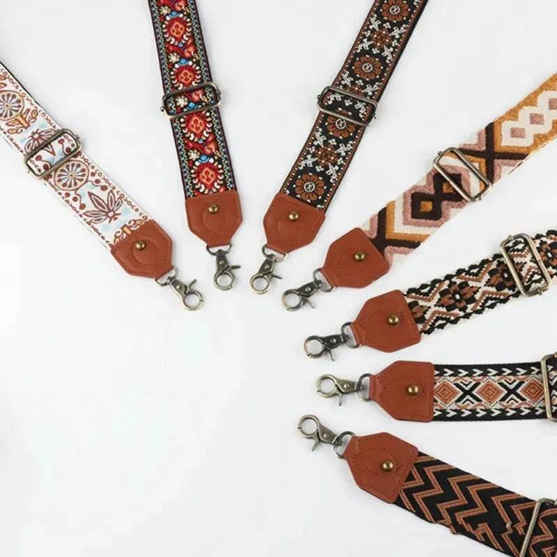Retro Bag Strap Crossbody Bag Adjustable Replacement Guitar Strap - EX-STOCK Canada