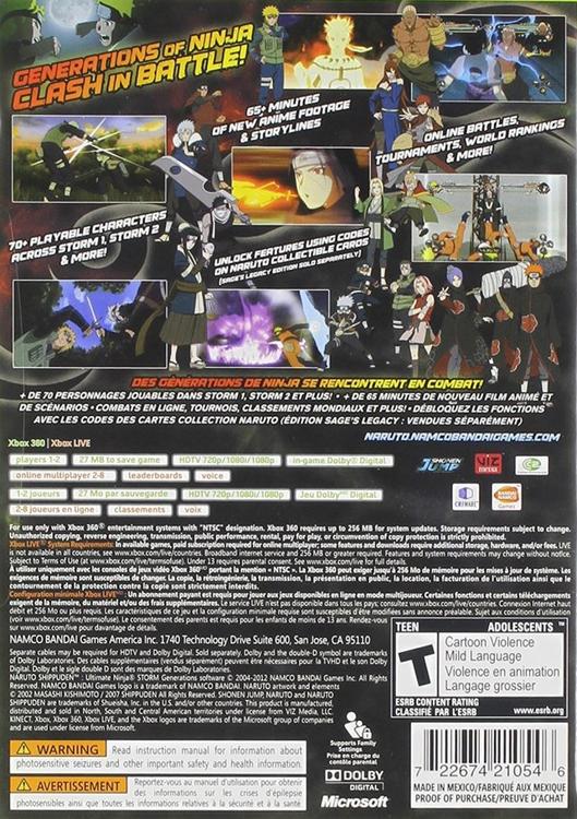 Naruto Shippuden: Ultimate Ninja Storm Generations
