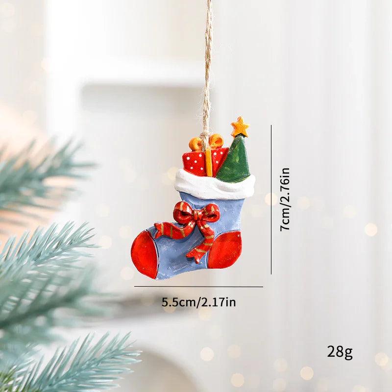Decorazioni di Natale Cartone Animato Renna OrnamentiEX-STOCK Canada
