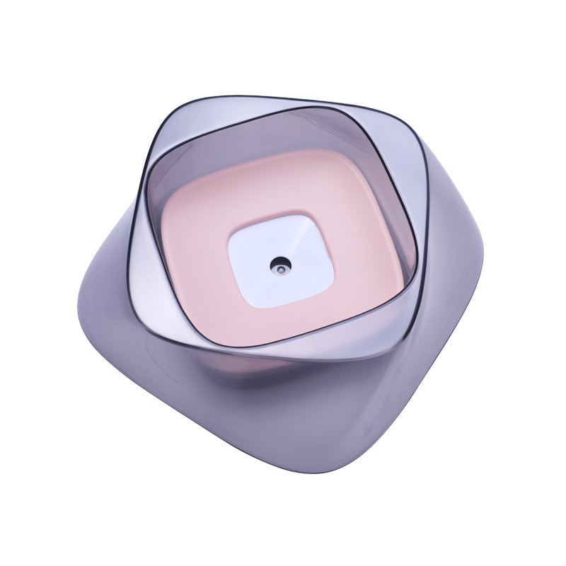 Pet Dog Bowl Floating Not Wetting Mouth Cat Bowl No Spill Drinking Water Feeder EX-STOCK Canada