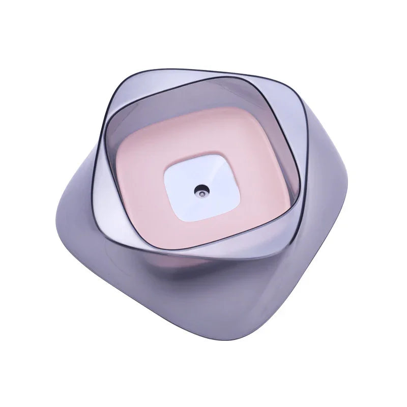 Pet Dog Bowl Floating Not Wetting Mouth Cat Bowl No Spill Drinking Water Feeder EX-STOCK Canada
