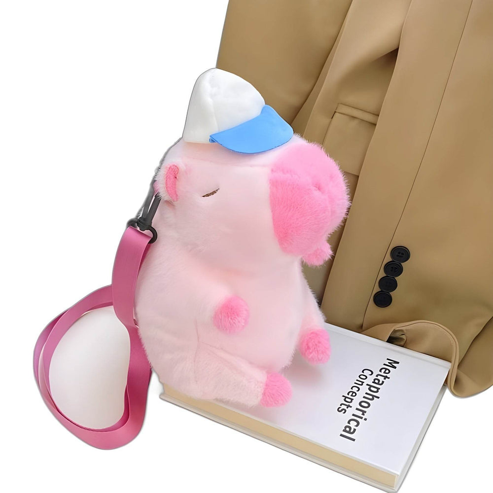 Cute Capybara Doll Bag Girl Student Backpack - EX-STOCK Canada