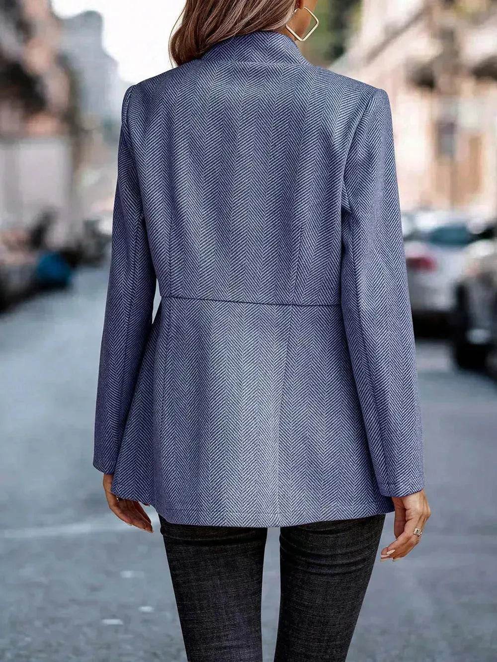 Slim-fit Jacket Fashion Commuting Thick fall Work office blazer suit Overcoat For Women - EX-STOCK Canada