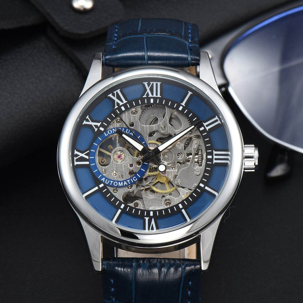 Men's Mechanical Watch Roman Scale Waterproof Fashion Business - EX-STOCK Canada