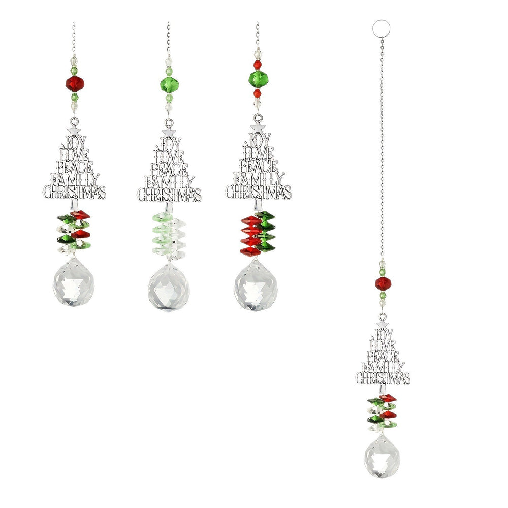 Weihnachts-Sonnenfänger Kristall Weihnachtsbaum AnhängerEX-STOCK Canada