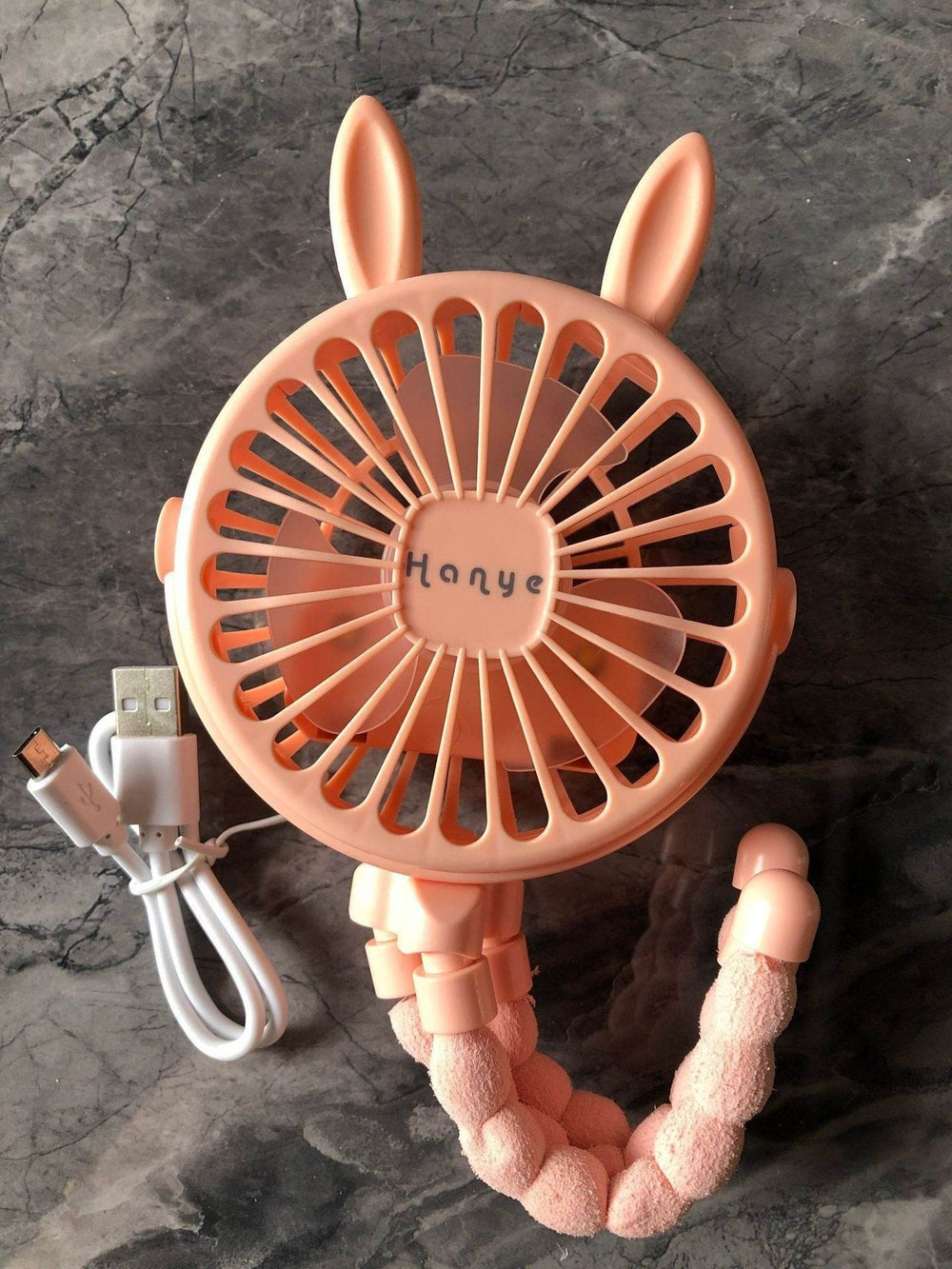 USB Powered summer heat Handheld fan with stand and Night light - EX-STOCK Canada