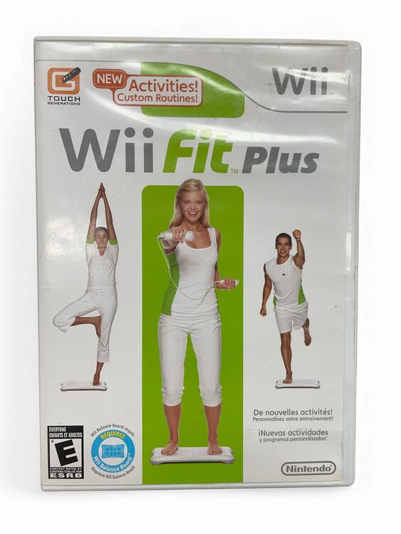 Wii Fit Plus W/ Official Nintendo Wii Balance Board