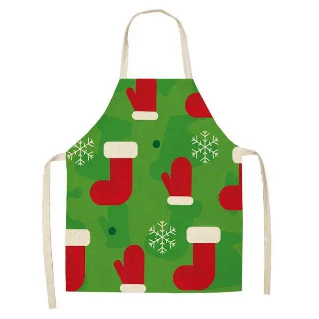 Personalized Christmas Aprons gifts idea for chefs bakers - EX-STOCK Canada