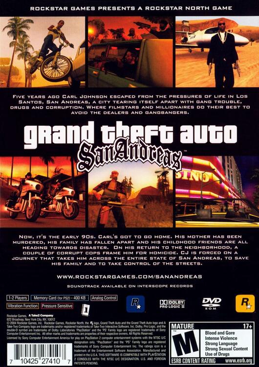 Grand Theft Auto: San Andreas