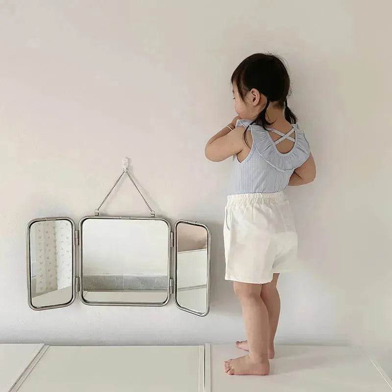 Casual Elastic Capri Pants Girls' Short pant for girls Neutral short pant for kids - EX-STOCK Canada