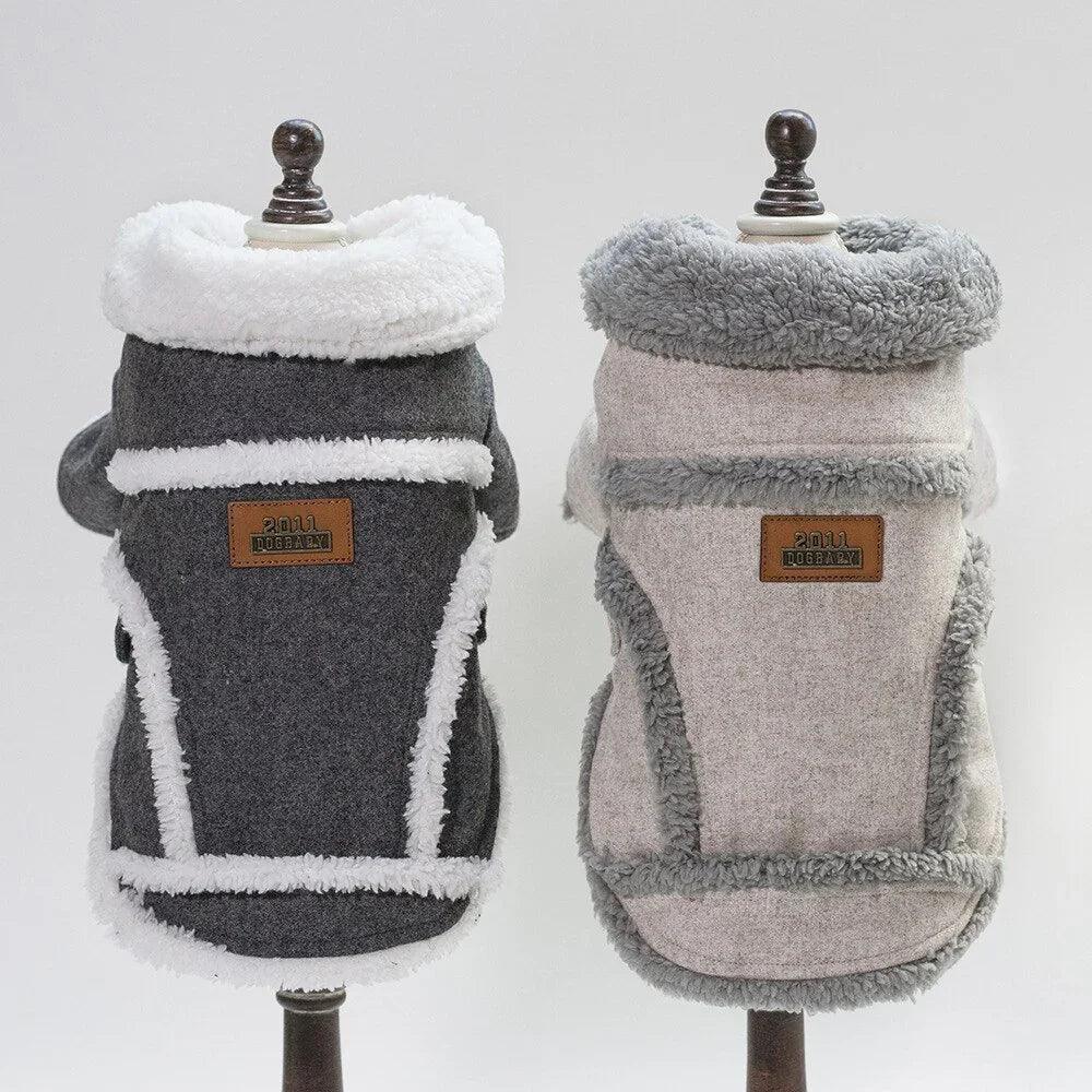 Dog Clothes Winter Pet Dog French Bulldog Jacket Thick Warm Dog Coat EX-STOCK Canada