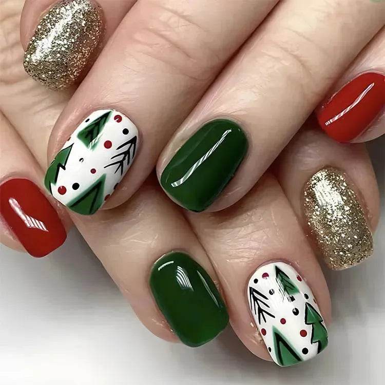 24pcs Christmas False Nail Decal stickers - EX-STOCK Canada