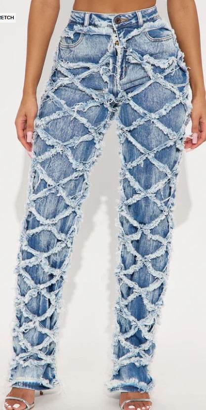 All Over Me Straight Leg Jeans - Medium Wash EX-STOCK Canada