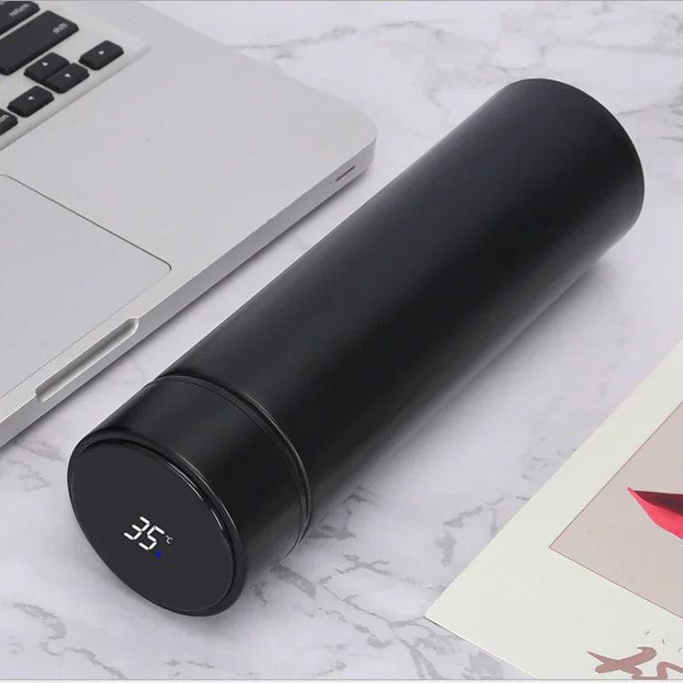 Intelligent 304 Stainless Steel Vacuum Water Cup Temperature Display Car Insulation Cup EX-STOCK Canada