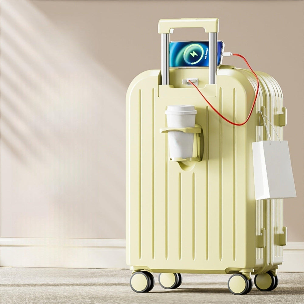 Piccola valigia leggera con password, valigia trolley resistente | EX-STOCK Canada